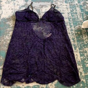 Victoria secret lace slip